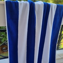Πετσέτα Θαλάσσης Xenia 080X160 White/Blue