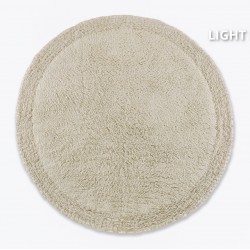 Πατάκι Frill Στρογγυλό Light Beige