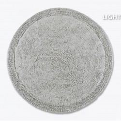 Πατάκι Frill Στρογγυλό Light Grey
