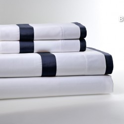 Σετ Σεντόνια King Με Ρεβερ Blue 250 Κλωστές