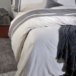 Σετ Σεντόνια Υπέρδιπλα Ecru 90% Cotton-10% Wool