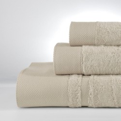 Σετ Πετσέτες New Rosa Light Beige (3τμχ)