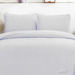 Κουβρ/λι Diamond 170 Χ 240 Grey