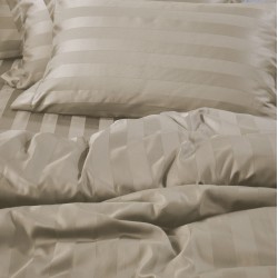 Σετ Σεντόνια Υπέρδιπλα Ζακάρ Light Beige