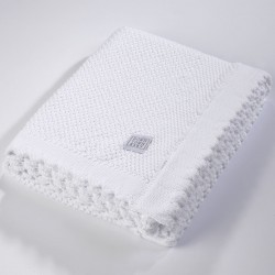 Κουβέρτα Λίκνου 75X105 DT457 White