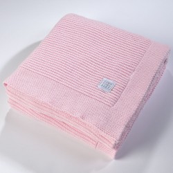 Κουβέρτα Κούνιας 100X150 DT446 Pink