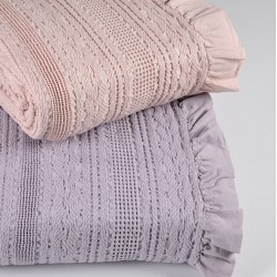 Υπέρδιπλη Κουβέρτα 454 Peach