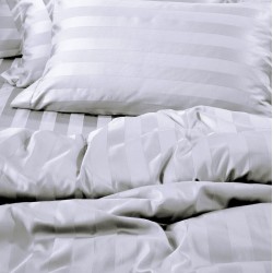 Σετ Σεντόνια Super King Ζακάρ White