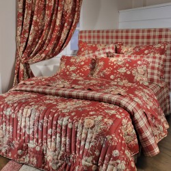 Παπλωματοθήκη Μονή 695 Floral Red
