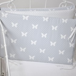 Πάντα Κρεβατιού Κούνιας 686 Butterdot Grey