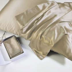 100% Mulberry Silk Μαξιλαροθήκη Champagne