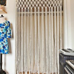 ΚΟΥΡΤΙΝΑ (RAIN 110) MACRAME ΔΙΑΣΤΑΣΕΙΣ.110*230ΕΚ. ΥΙΚΟ.100%ΒΑΜΒΑΚΙ