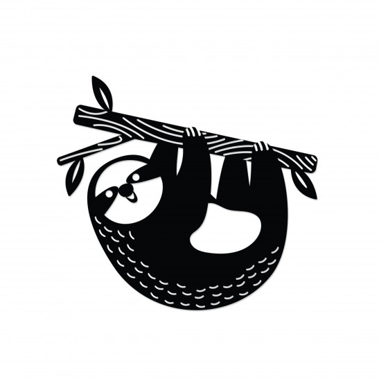 SLOTHY ( ΕΠΙΤΟΙΧΙΟ ΜΕΤΑΛΛΙΚΟ ΔΙΑΚΟΣΜΗΤΙΚΟ ) 45*3*45ΕΚ.