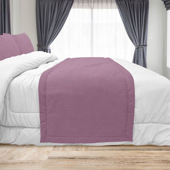LINO HOTEL ΤΡΑΒΕΡΣΑ ΚΡΕΒΑΤΙΟΥ 110 PURPLE 60X240 LINO HOTEL ΤΡΑΒΕΡΣΑ ΚΡΕΒΑΤΙΟΥ 110 PURPLE 60X240