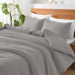 LINO ΣΕΝΤΟΝΙ BASICO GREY 120X200+30