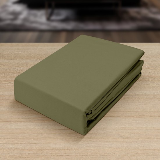 LINO ΣΕΝΤΟΝΙ BASICO KHAKI 120X200+30