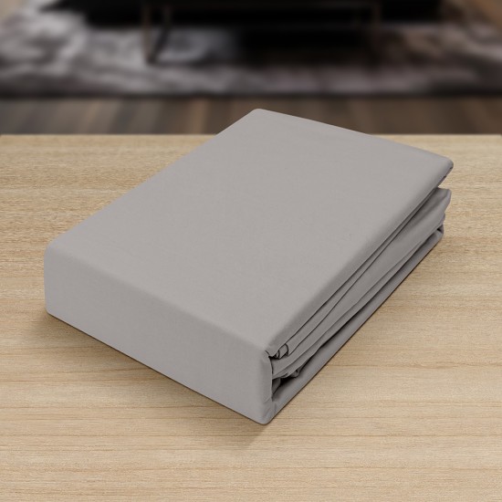LINO ΣΕΝΤΟΝΙ BASICO GREY 160X200+30