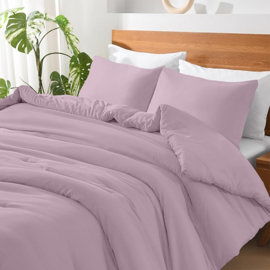 LINO ΣΕΝΤΟΝΙ BASICO LILAC 180X200+30 LINO ΣΕΝΤΟΝΙ BASICO LILAC 180X200+30