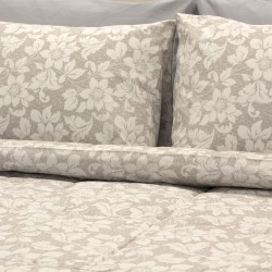 LINO ΚΟΥΒΕΡΛΙ GARDENIA ECRU 220Χ240