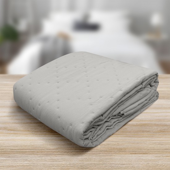 LINO ΚΟΥΒΕΡΛΙ LIPE GRAY 160Χ220