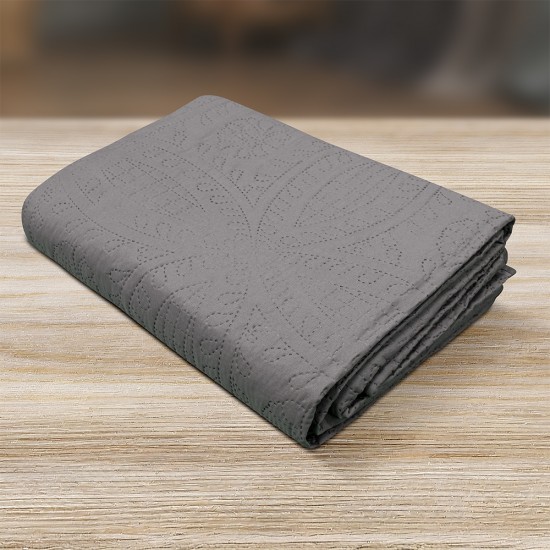 LINO ΚΟΥΒΕΡΛΙ LIGERO GREY 220X240