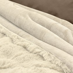 LINO ΚΟΥΒΕΡΤΟΠΑΠΛΩΜΑ CONILIO ECRU 160X220