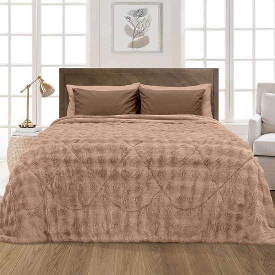 LINO ΚΟΥΒΕΡΤΟΠΑΠΛΩΜΑ CONILIO OLD PINK 220X240