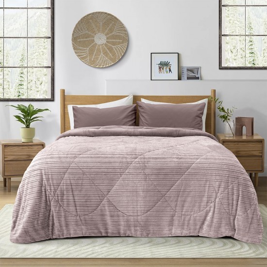 LINO ΚΟΥΒΕΡΤΟΠΑΠΛΩΜΑ STACY LILAC 220X240 LINO ΚΟΥΒΕΡΤΟΠΑΠΛΩΜΑ STACY LILAC 220X240