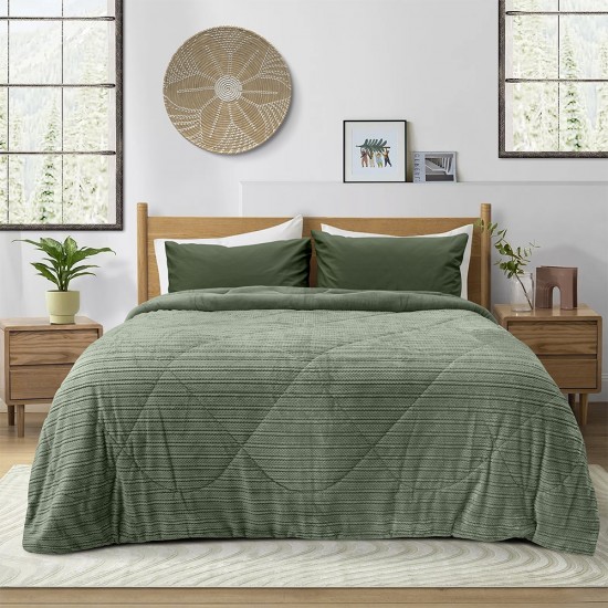 LINO ΚΟΥΒΕΡΤΟΠΑΠΛΩΜΑ STACY KHAKI 220X240 LINO ΚΟΥΒΕΡΤΟΠΑΠΛΩΜΑ STACY KHAKI 220X240