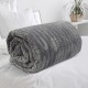 LINO ΚΟΥΒΕΡΤΟΠΑΠΛΩΜΑ STACY GREY 220X240 LINO ΚΟΥΒΕΡΤΟΠΑΠΛΩΜΑ STACY GREY 220X240