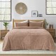 LINO ΚΟΥΒΕΡΤΟΠΑΠΛΩΜΑ STACY SALMON 220X240 LINO ΚΟΥΒΕΡΤΟΠΑΠΛΩΜΑ STACY SALMON 220X240