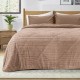 LINO ΚΟΥΒΕΡΤΟΠΑΠΛΩΜΑ STACY SALMON 220X240 LINO ΚΟΥΒΕΡΤΟΠΑΠΛΩΜΑ STACY SALMON 220X240