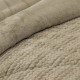 LINO ΚΟΥΒΕΡΤΟΠΑΠΛΩΜΑ STACY TAUPE 220X240 LINO ΚΟΥΒΕΡΤΟΠΑΠΛΩΜΑ STACY TAUPE 220X240