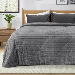 LINO ΚΟΥΒΕΡΤΟΠΑΠΛΩΜΑ STACY GREY 160X220