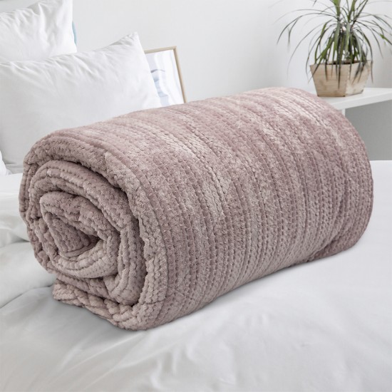 LINO ΚΟΥΒΕΡΤΟΠΑΠΛΩΜΑ STACY LILAC 160X220