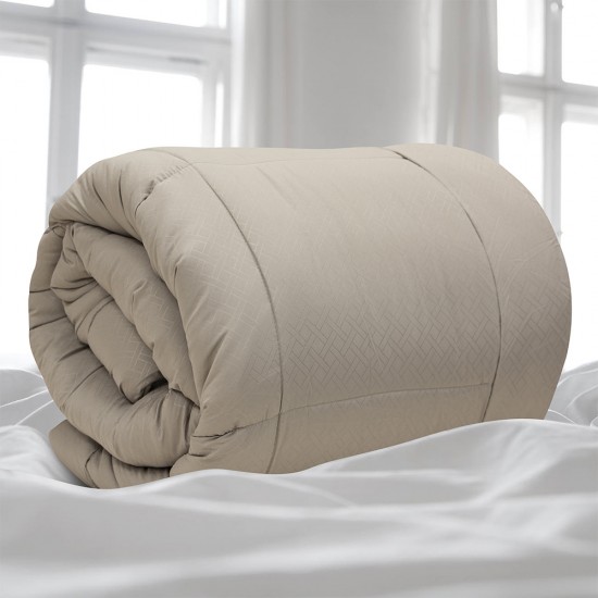 LINO ΠΑΠΛΩΜΑ COLCHA BEIGE 160X220