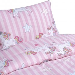 LINO ΠΑΠΛΩΜΑ MONOKEROS PINK 160X240
