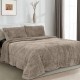 LINO ΚΟΥΒΕΡΤΟΠΑΠΛΩΜΑ VALAR TAUPE 230X250