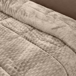 LINO Κουβερτοπάπλωμα Μονό (160x220) Lofti Taupe