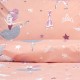 LINO Παιδικό Πάπλωμα (160x240) Dreamy Dancers Κοραλί
