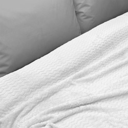 LINO ΚΟΥΒΕΡΤΑ PELUSA WHITE 220X240