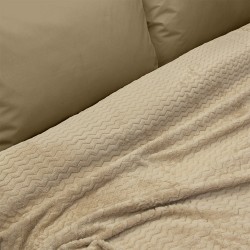 LINO ΚΟΥΒΕΡΤΑ PELUSA BEIGE 220X240