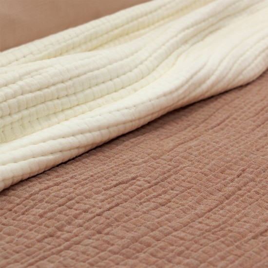LINO ΚΟΥΒΕΡΤΑ LASY TERRACOTTA 230X240