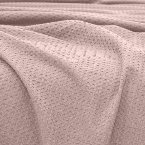 LINO Κουβέρτα Ημίδιπλη (170x240) Πικέ Cocoon Ροζ