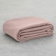 LINO Κουβέρτα King Size(240x260) Πικέ Cocoon Ροζ