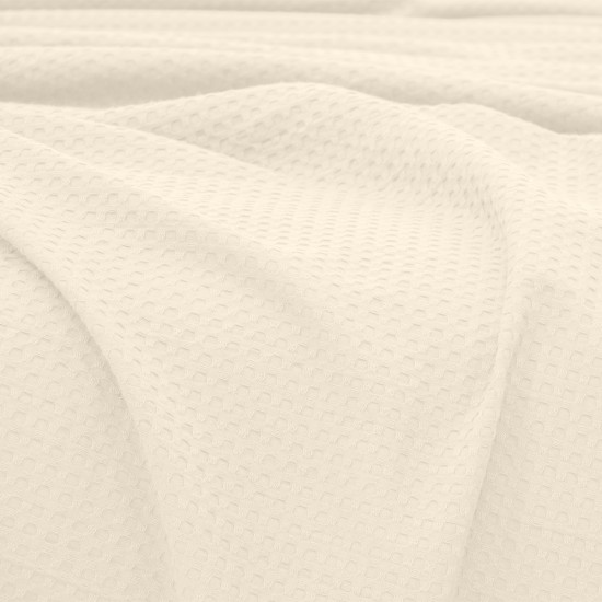 LINO Κουβέρτα King Size (240x260) Πικέ Cocoon Εκρού