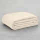 LINO Κουβέρτα King Size (240x260) Πικέ Cocoon Εκρού