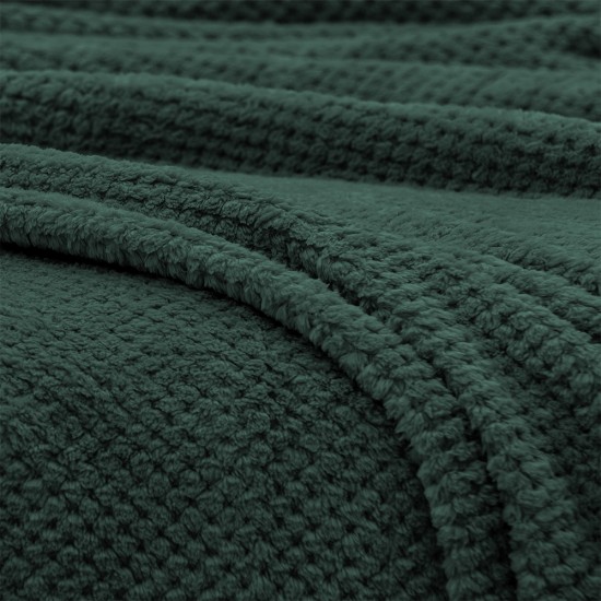 LINO Κουβέρτα Υπέρδιπλη (220x240) Fleece Napnest Πράσινο