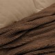 LINO Κουβέρτα Υπέρδιπλη(220x240) Fleece Napnest Καφέ