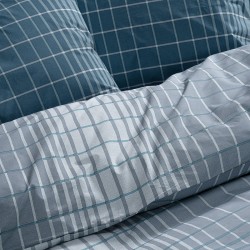 LINO ΣΕΤ ΣΕΝΤΟΝΙΑ CARO PETROL 105X200+30